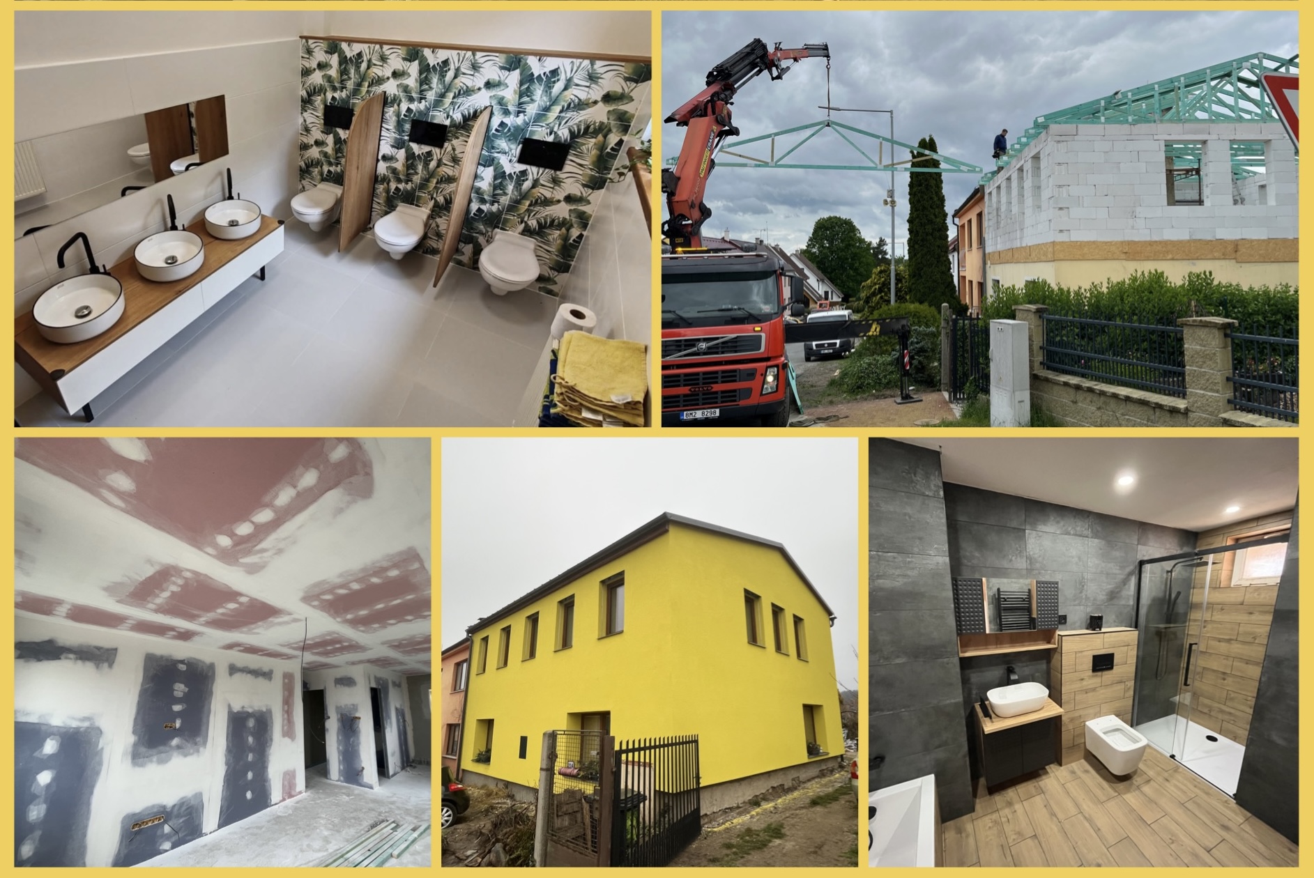 Stavební práce Hotkovič - ukázky prací